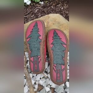 Born Red Suede Shoes size 7